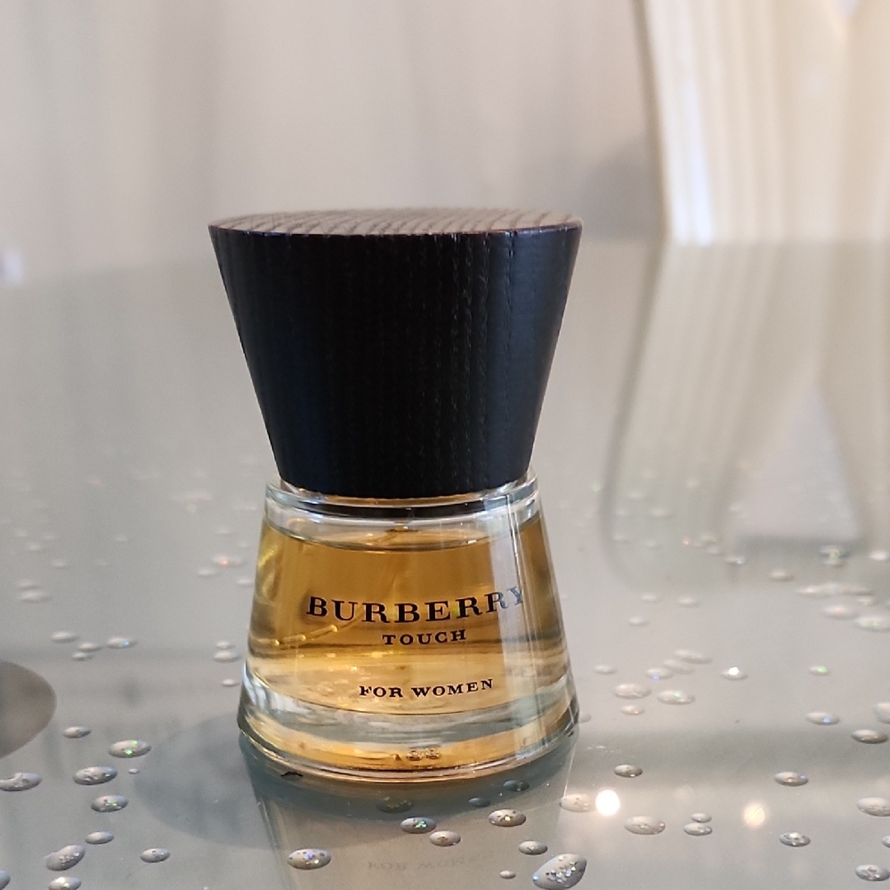 Authentic Burberry Touch Parfum Fragrance with Black Cap